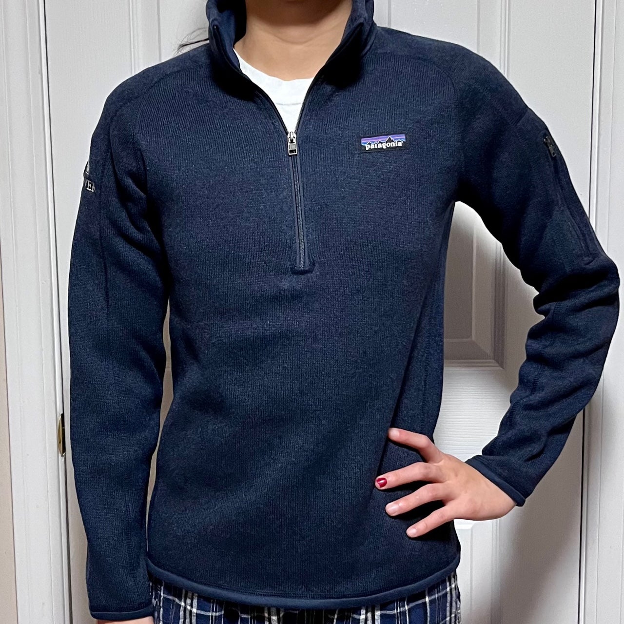 Women's Patagonia Better Sweater 1/4 Zip Fleece - New Navy | PSPA