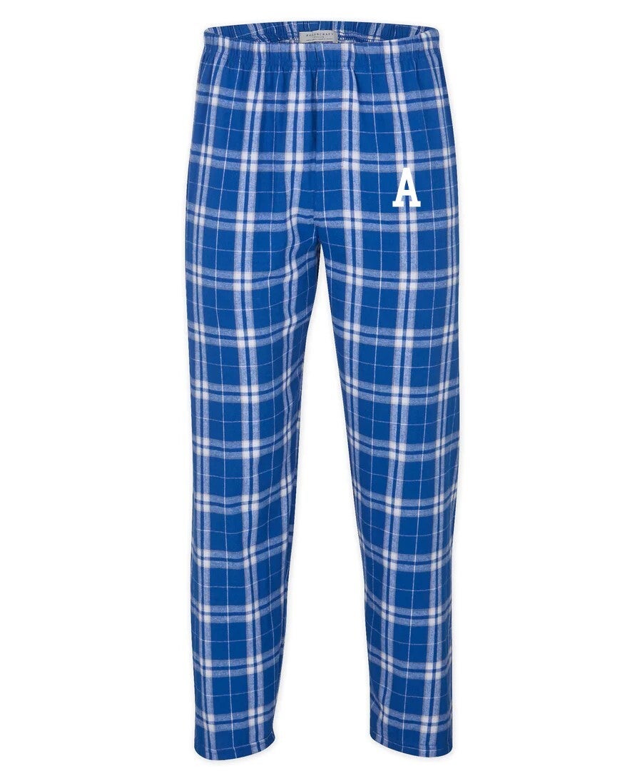 Flannel Pant Royal White PSPA Campus Closet