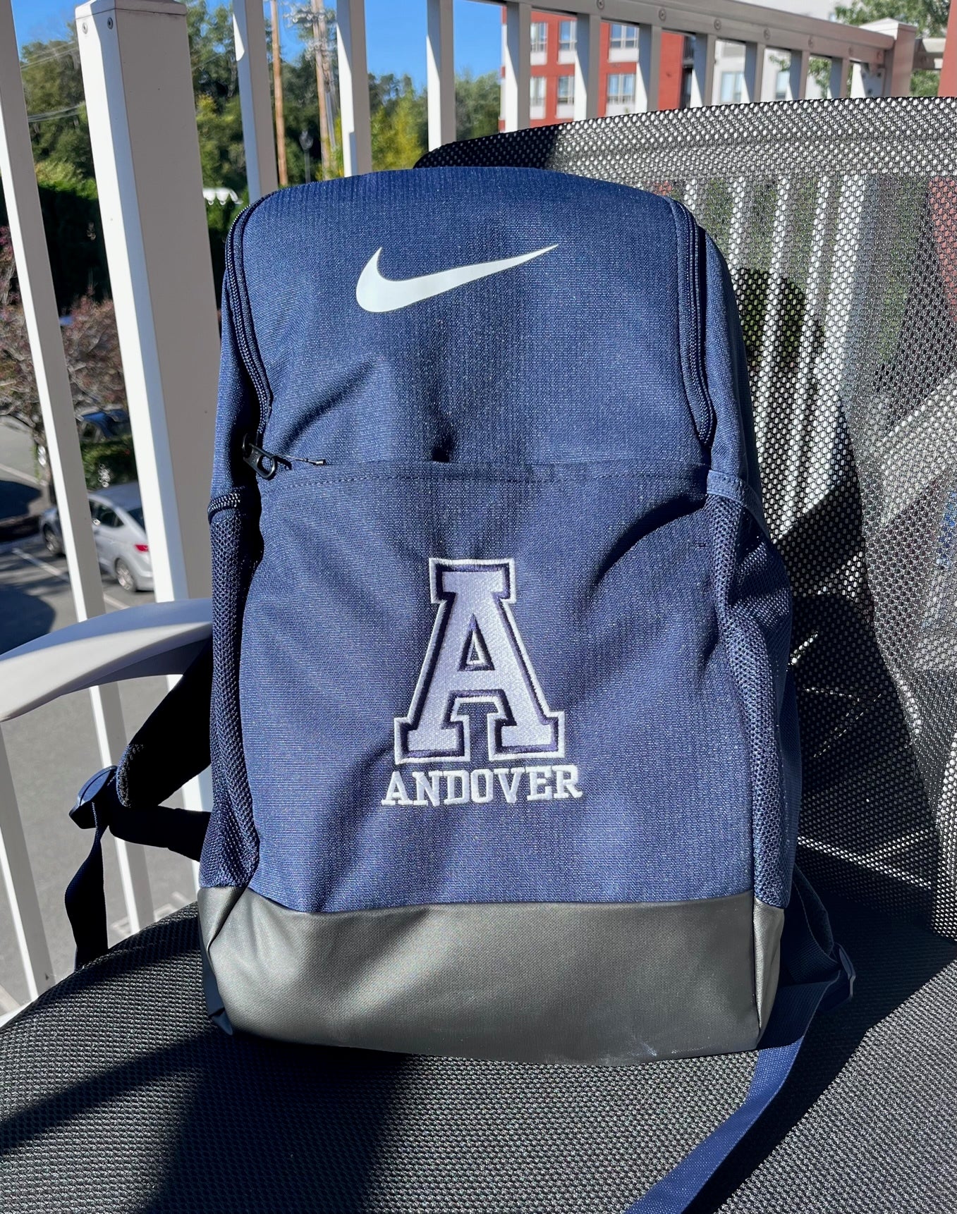 Nike school bags blue best sale